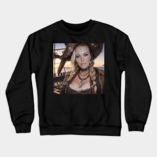 Bre Baddie Lady Frost Crewneck Sweatshirt